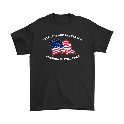Veterans Are The Reason Mens T- Shirt