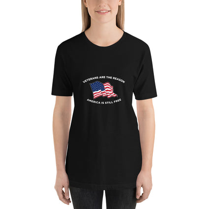 Veterans Are The Reason Womens Short-Sleeve T-Shirt